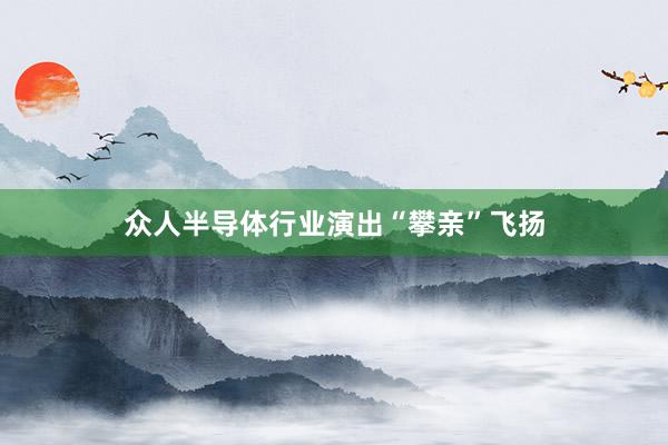 众人半导体行业演出“攀亲”飞扬