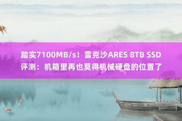 踏实7100MB/s！雷克沙ARES 8TB SSD评测：机箱里再也莫得机械硬盘的位置了